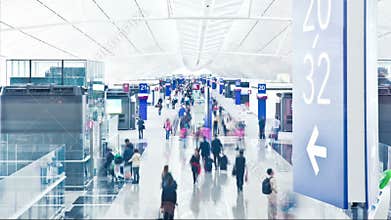 Airport Departures terminal