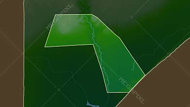 Jubbada Dhexe, Somalia, extruded. Physical