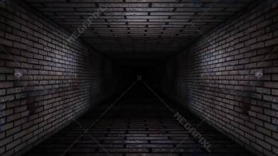 Brick Corridor Loop Video