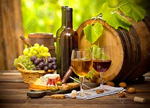 Wine and cheese
