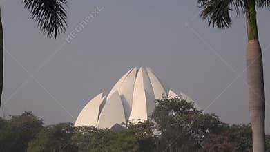 Bahai religion House of Worship, Lotus temple, India