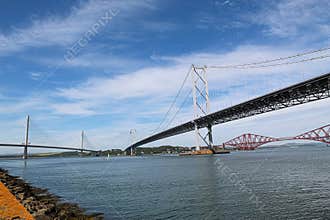 The Three Bridges Over the Firth of Forth