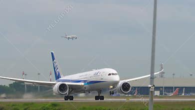 ANA Airways aircraft take off