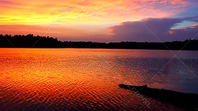 Classic Northwoods Sunset