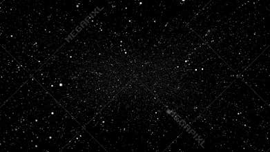 Abstract Particle Background with Light Leaks