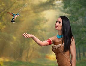Female druid