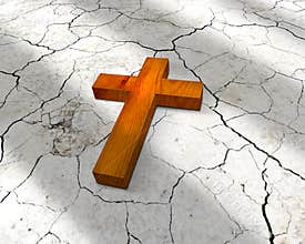 Wooden chrisitian cross