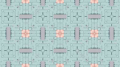 geometric pattern with a light blue and gray palette Clean, modern design