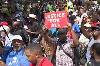 Civil Rights marchers