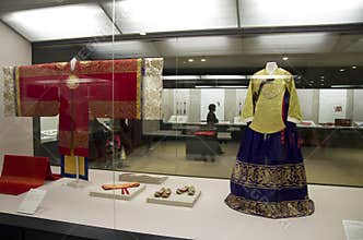 Costumes for the Korean Royal families in National Palace Museum of Korea