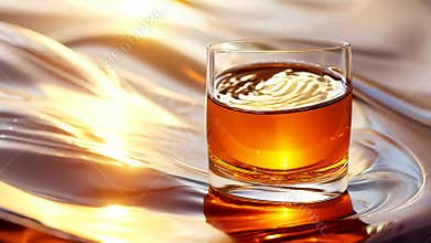 Luxurious spirit: presentation video, aged cognac, refined whiskey, smooth brandy, premium quality, rich flavor, tasting notes,