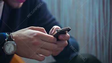Businessman With Smartphone