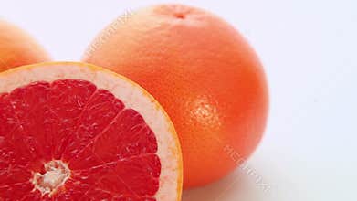 Red grapefruit fruits