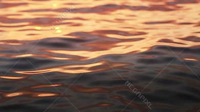 Ocean waves tranquil pattern