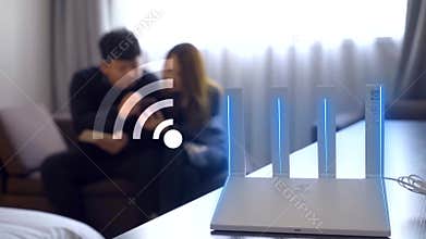 Router Wireless Signal - Tech Life - Telecom Signal