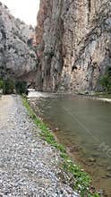 Stream flows in the valley