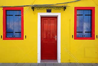 Yellow house