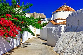 Greece.Patmos island.