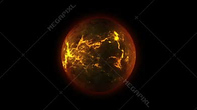 Destruction of planet