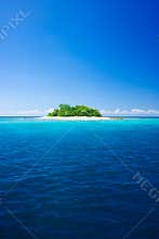 Tropical island paradise