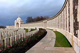 Tyne Cot Cemetery in Flanders Fields