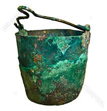 Old pot from the bronze age