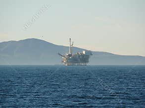 Offshore Oil Rig California