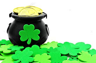 St Patricks Day pot of gold