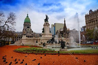Congress building in Buenos Aires