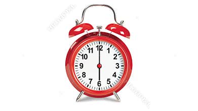 Alarm clock counting down