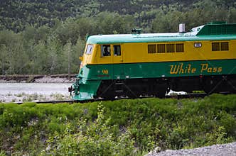 White pass train