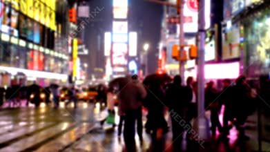 Times Square In New York