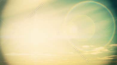 Sun rises time lapse to afternoon, stock footage