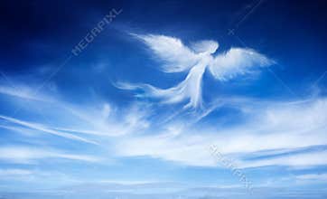 Angel in the sky