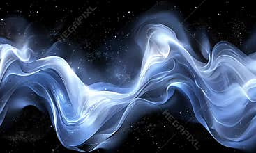 Abstract swirling cosmic waves