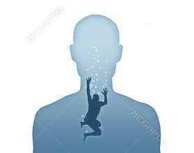 Sinking into oneself