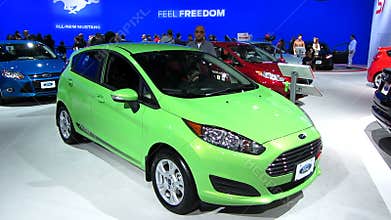 Ford Fiesta at the Auto Show