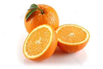 Two Half Orange and Orange