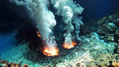 Hydrothermal Vents Landscape