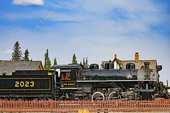 Heritage Park. Canada. Calgary historic park. 7 August 2023