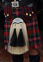 Man in a kilt