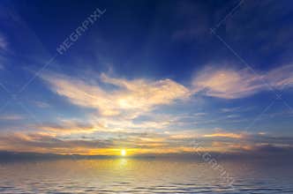 Incredibly beautiful sunset