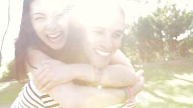 Close up of woman riding