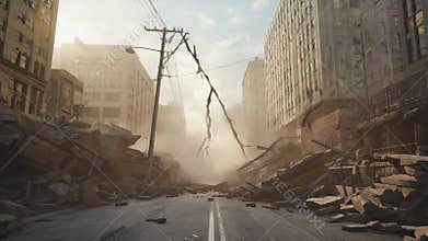 Post-Apocalyptic Cityscape