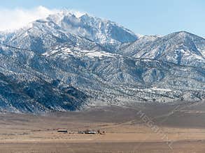 Ranch at the base of Boundary Peak