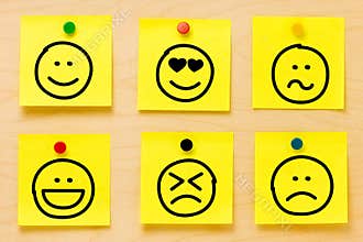Emoticons Postit Notes Collection