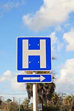 Hospital sign
