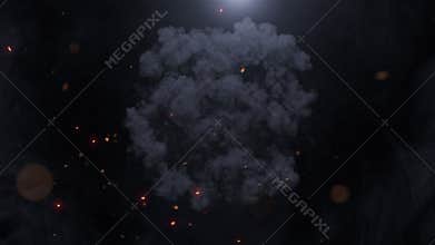 Fire Explosion Intro