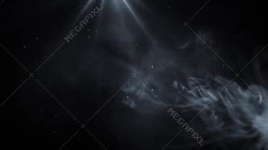 Smoke element for overlay or transition