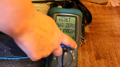Domestic gas safety check